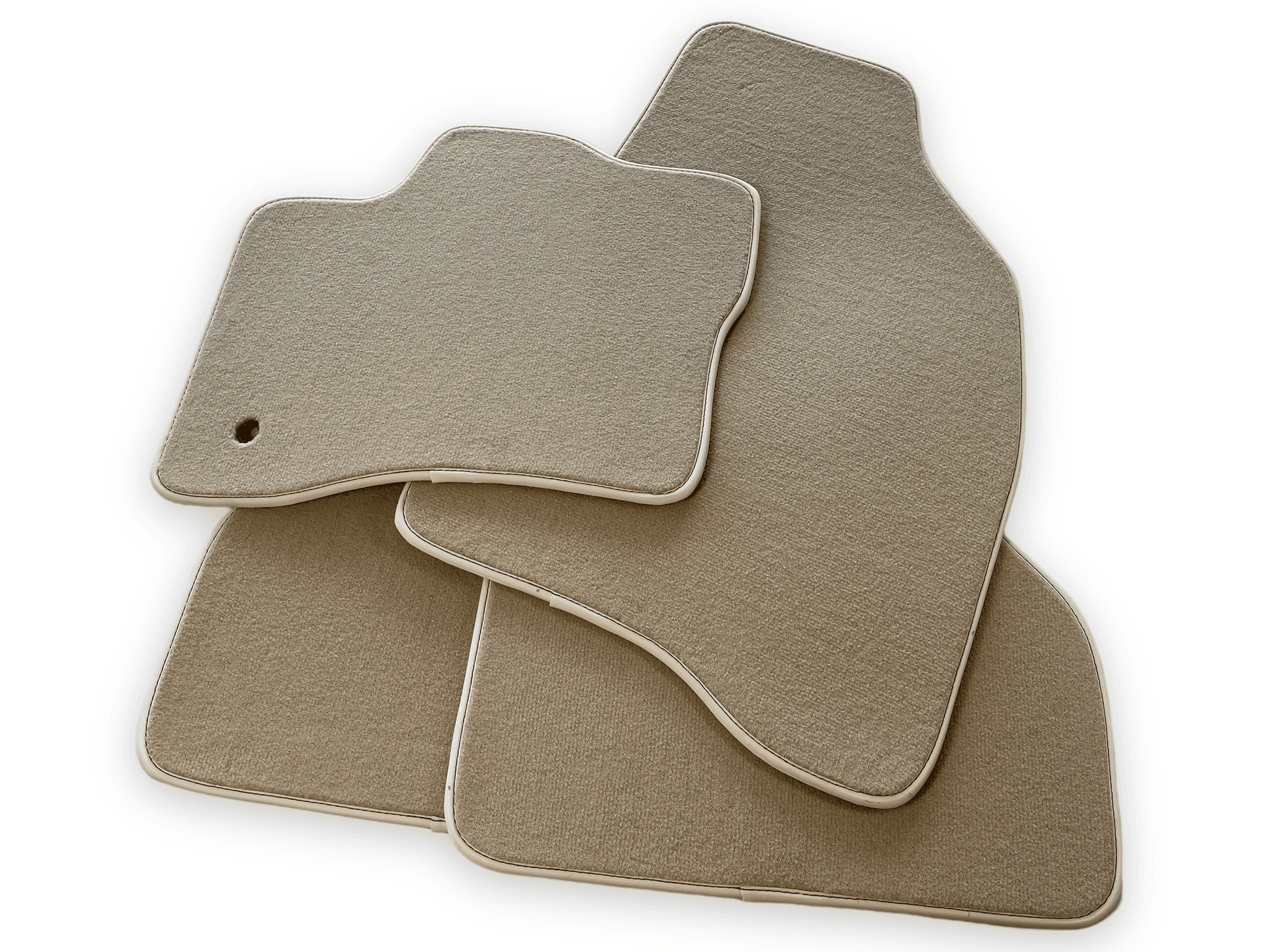 Floor Mats for Lincoln Aviator (2003-2005) Beige Tailored Carpets - AutoWin