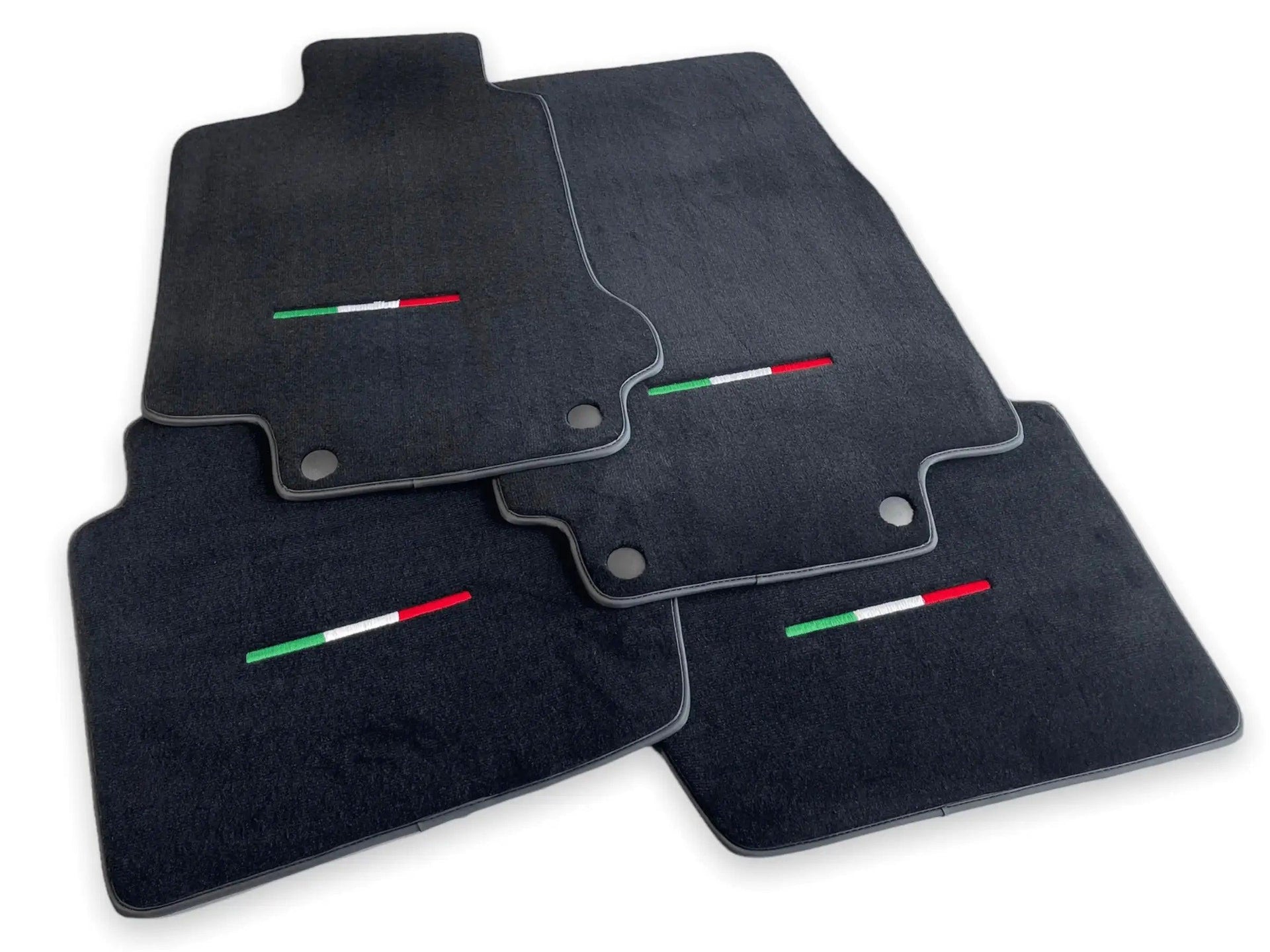 Floor Mats For Maserati GranTurismo MC (2009-2010) Black IT Edition - AutoWin