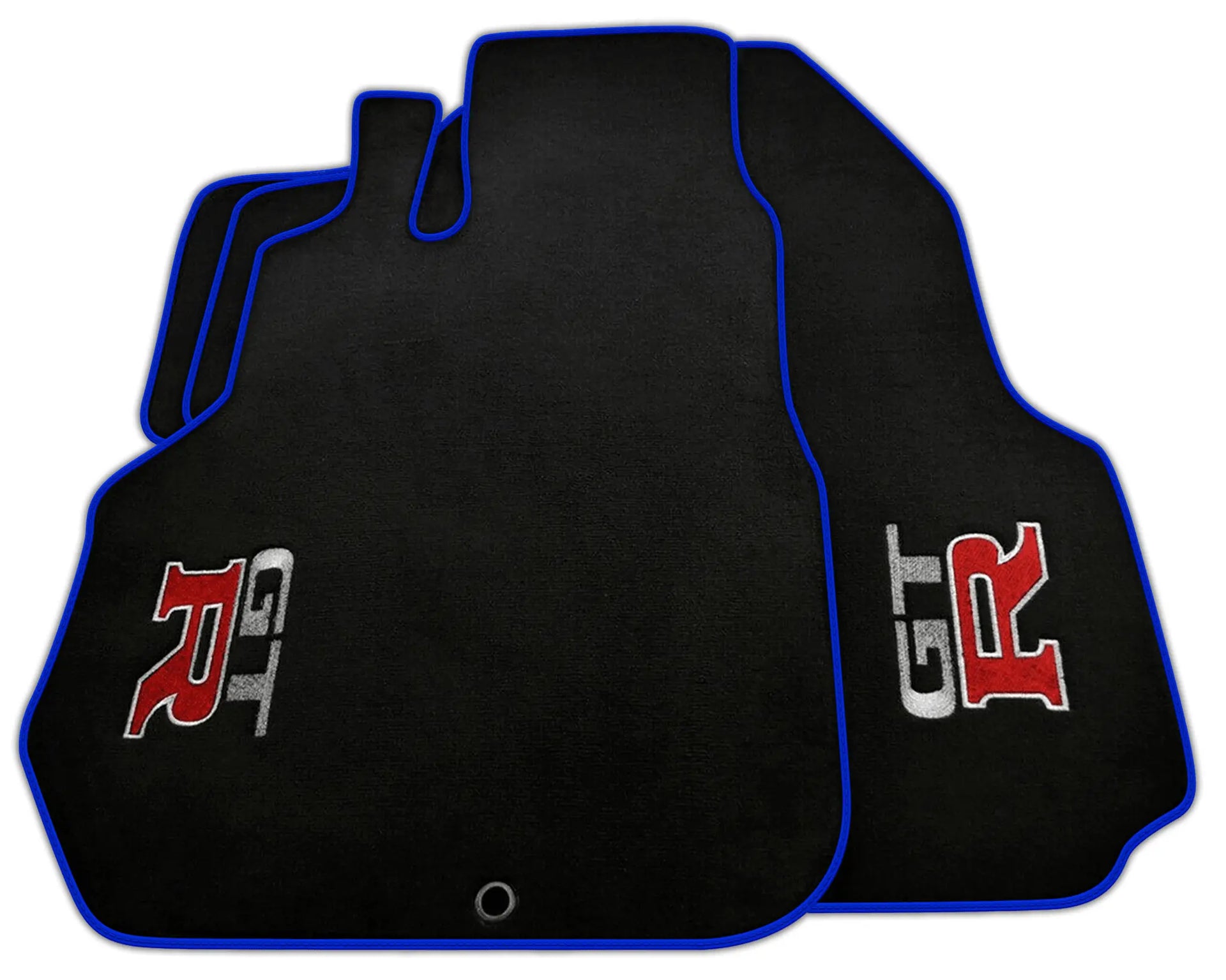 Floor Mats for Nissan GT-R Tailored Black Carpets Set With GTR Emblem | Various Trim Colors