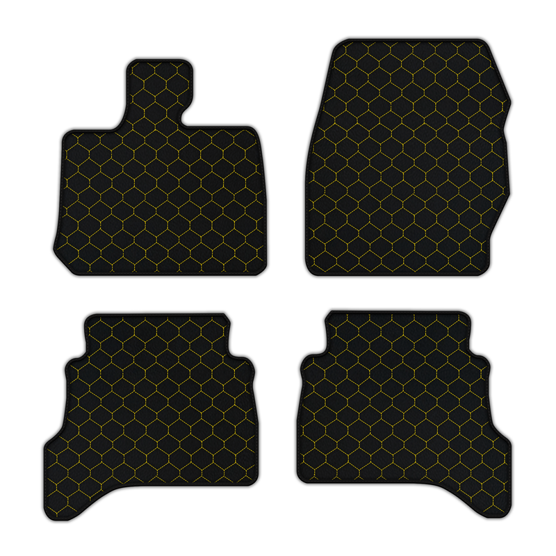 Customizable Leather Floor Mats with Hex Pattern for Range Rover Sport L460 (2022-2024) Short/Long Wheelbase