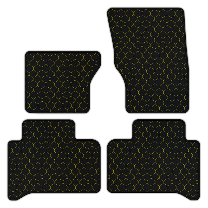 Customizable Leather Floor Mats with Hex Pattern for Range Rover Sport (2013-2022)