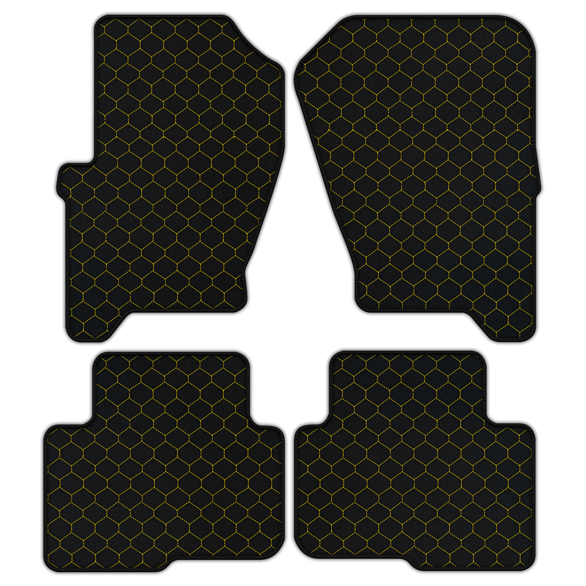 Custom Leather Floor Mats for Land Rover Discovery (2004-2009)