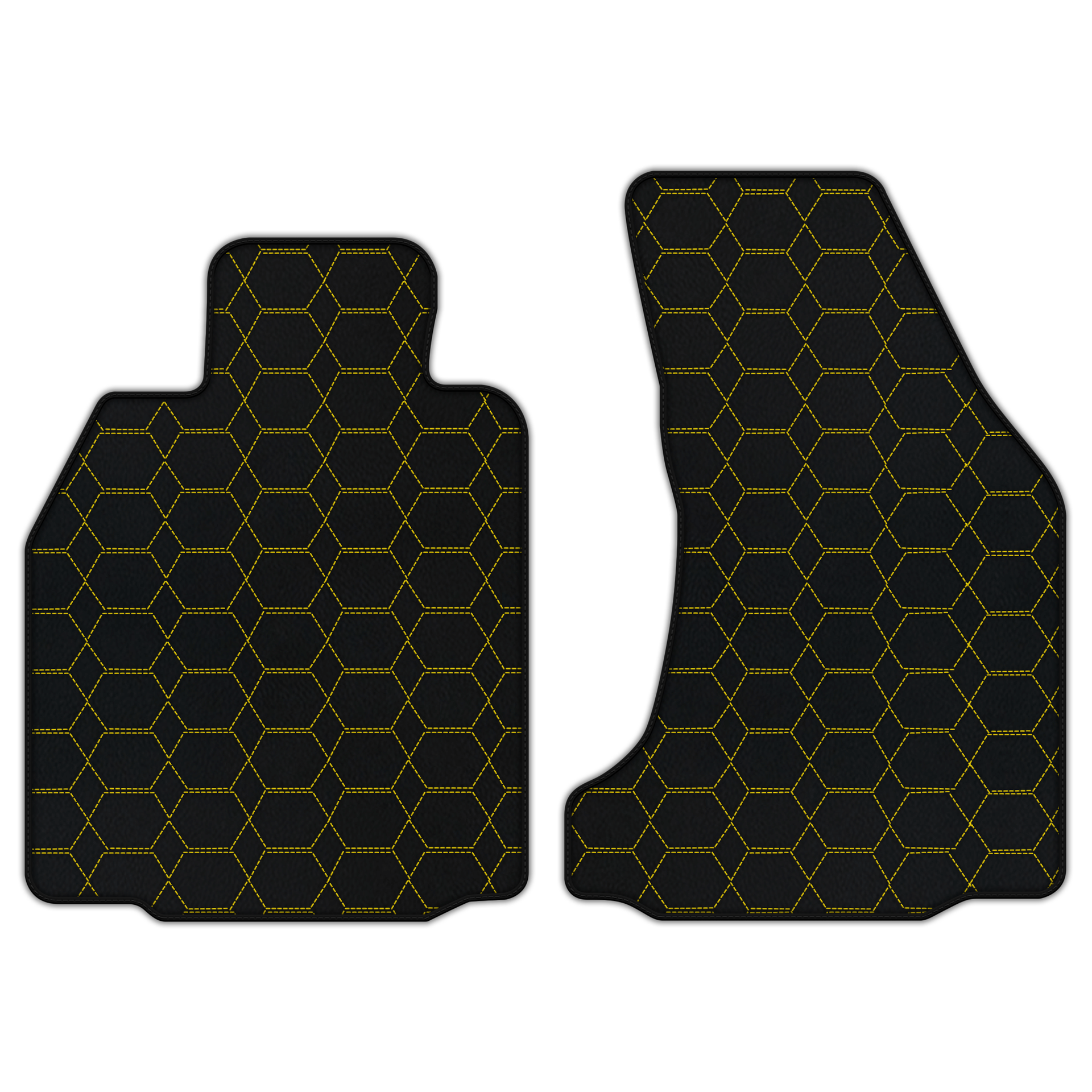 Customizable Leather Floor Mats for Porsche 987 Cayman (2009-2012)