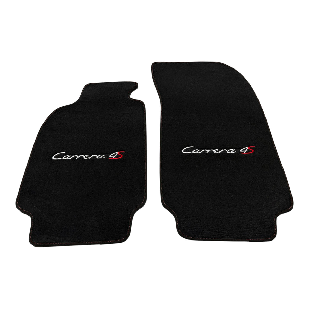 Alfombrillas de moqueta negras para Porsche Carrera 4S (1995-2026)