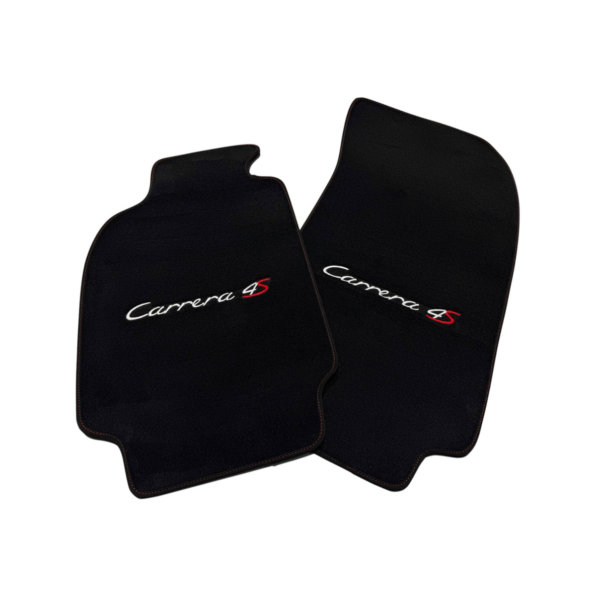 Alfombrillas de moqueta negras para Porsche Carrera 4S (1995-2026)
