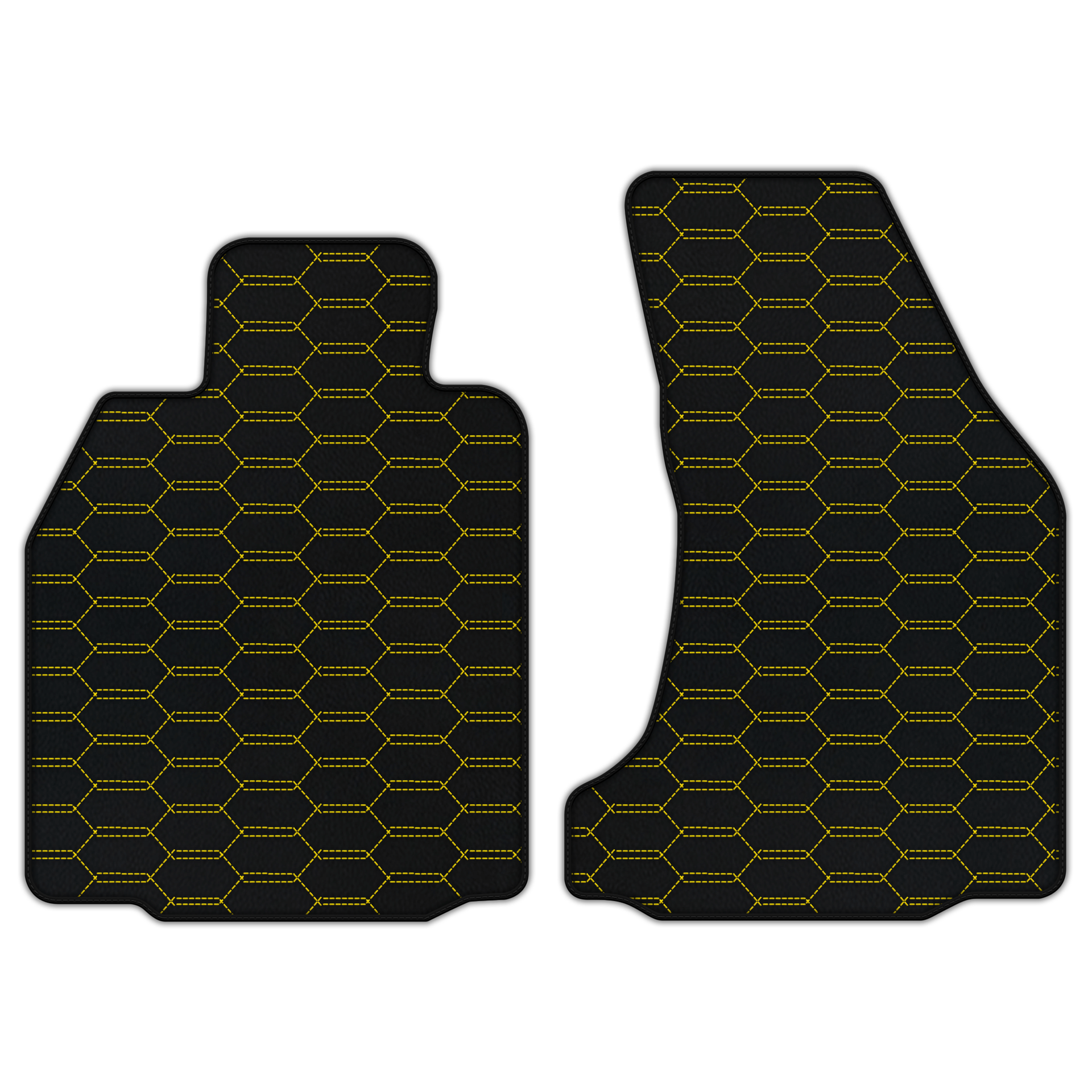 Customizable Leather Floor Mats for Porsche 987 Cayman (2009-2012)