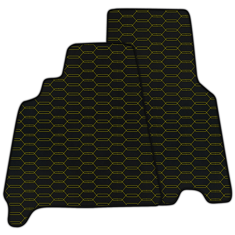 Tapis de voiture en cuir personnalisables avec motif