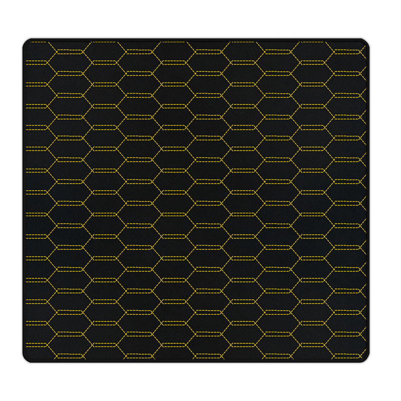 Anpassbare Leder-Kofferraummatten mit ineinandergreifendem Sechseckmuster für Ferrari Portofino (2018-2023)