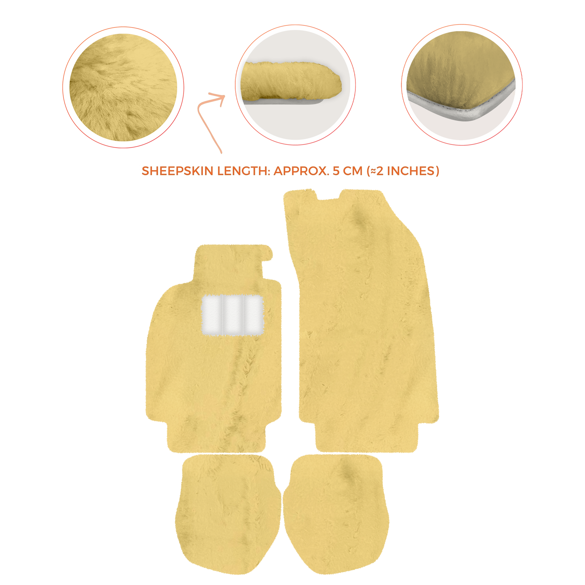 حصائر سيارات رمادية لسيارة بورش 964 (1989-1994) - AutoWin