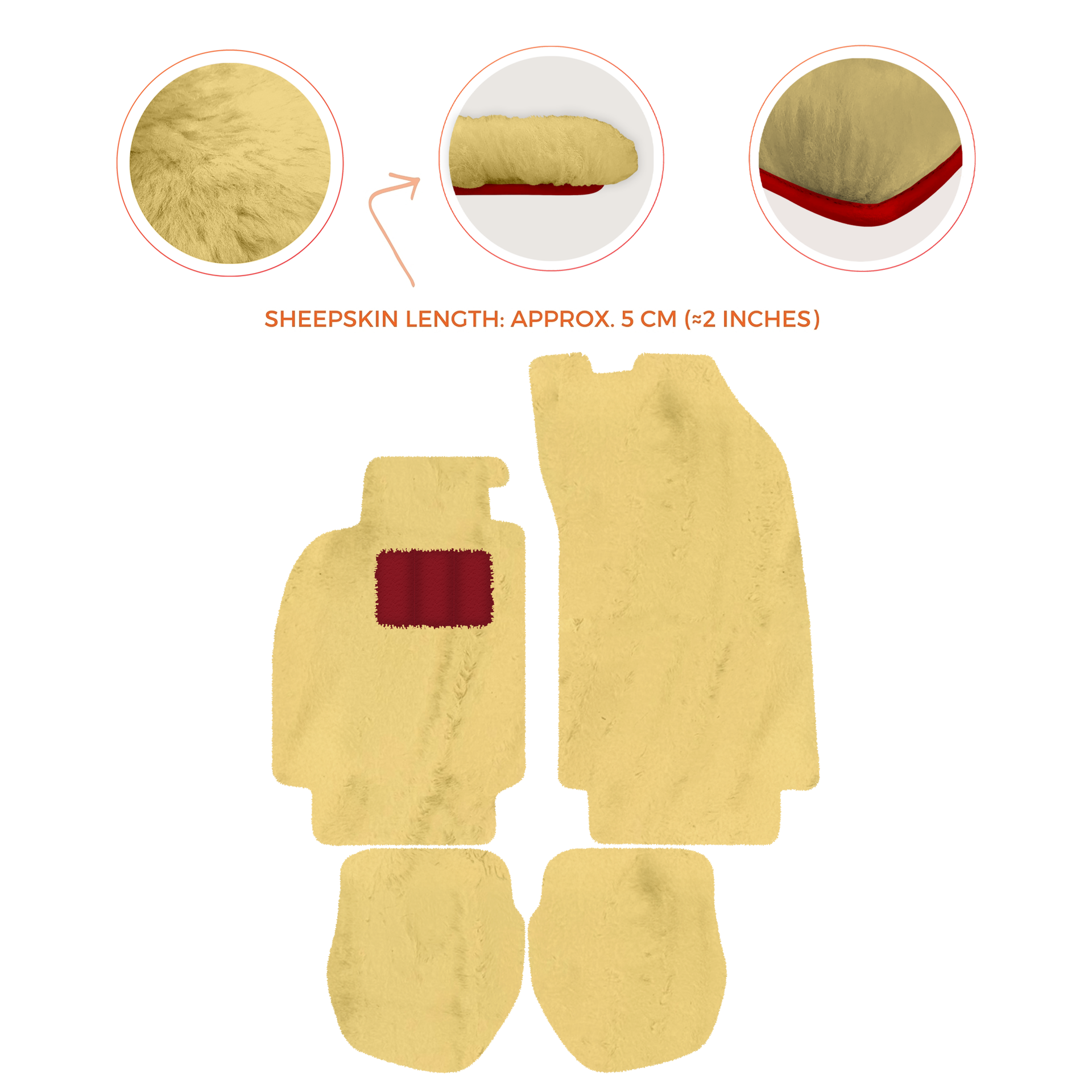 حصائر سيارات رمادية لسيارة بورش 964 (1989-1994) - AutoWin