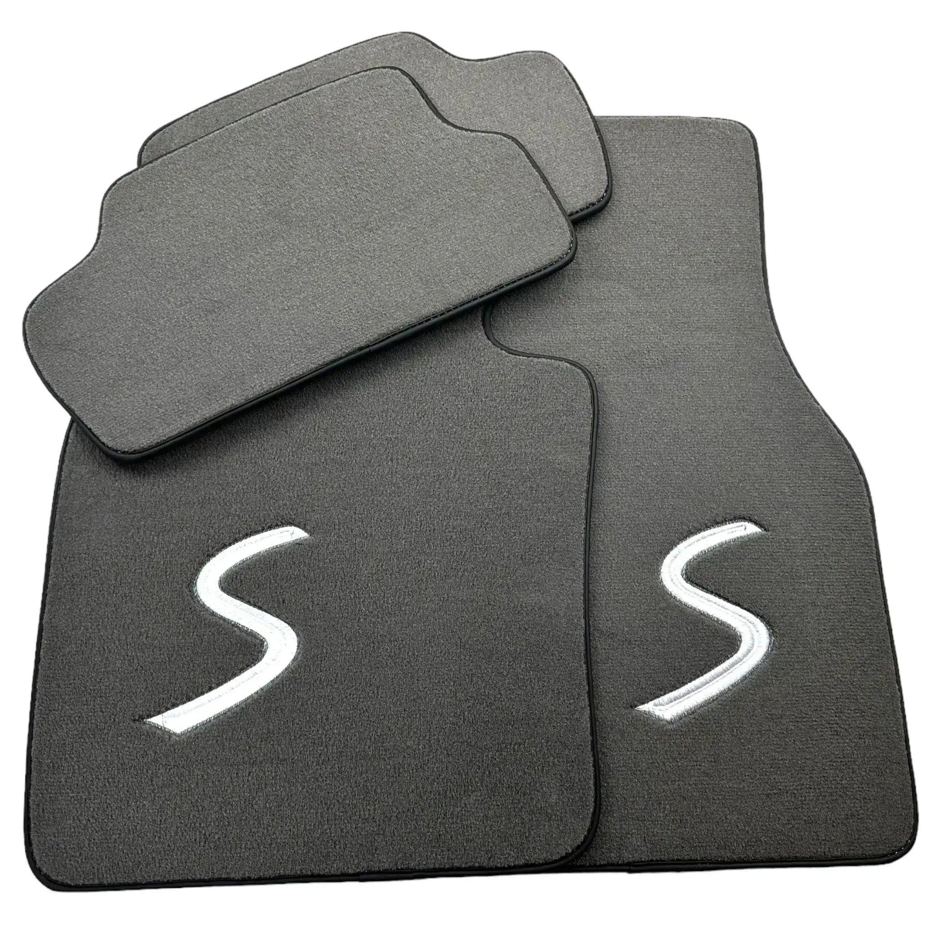 Grey Floor Mats for Mini Cooper/One R50 (2001-2007) - AutoWin