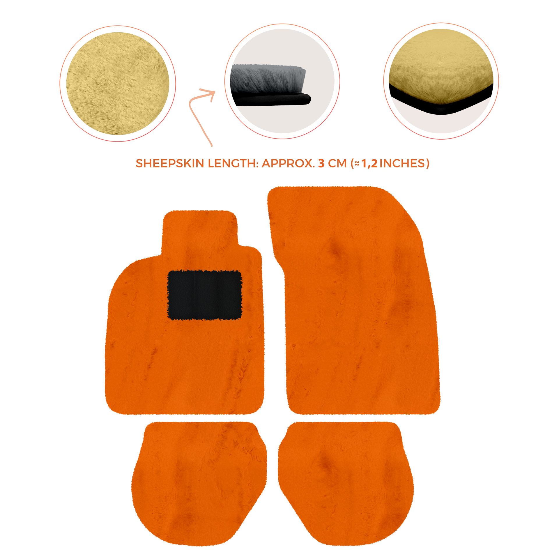 Tapis de voiture gris pour Porsche 911 - 993 (1994-1998) - AutoWin