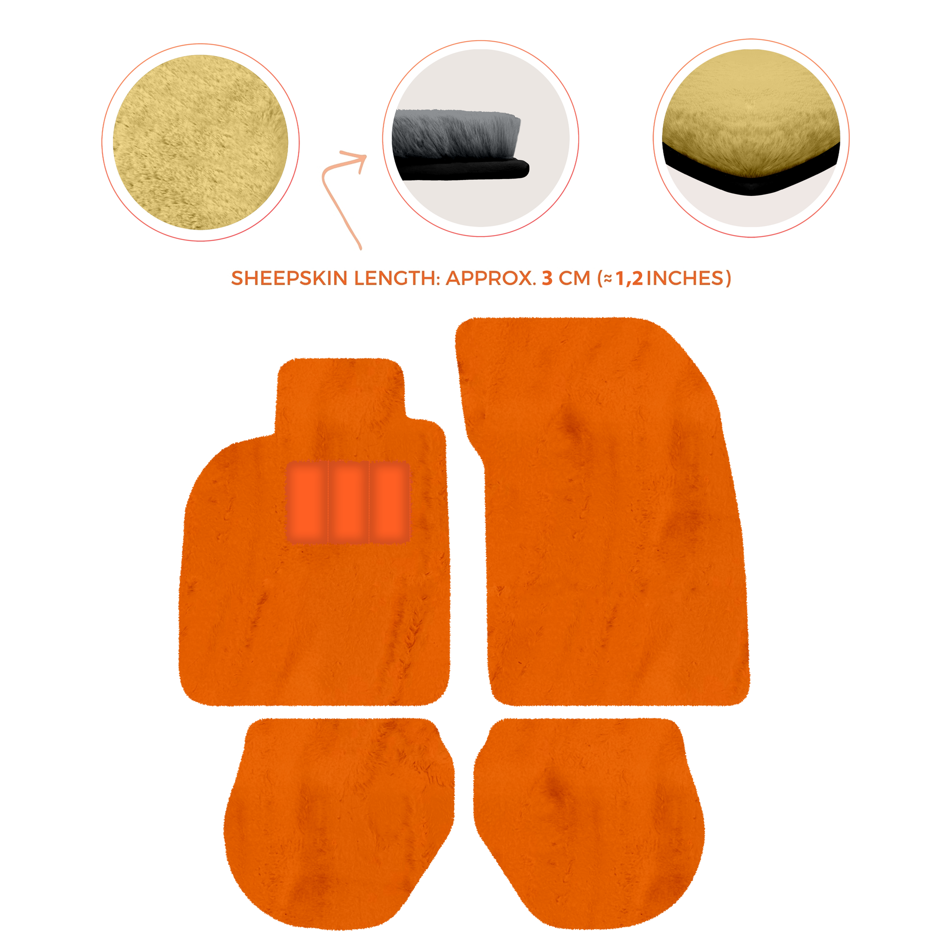 Tapis de voiture gris pour Porsche 911 - 993 (1994-1998) - AutoWin