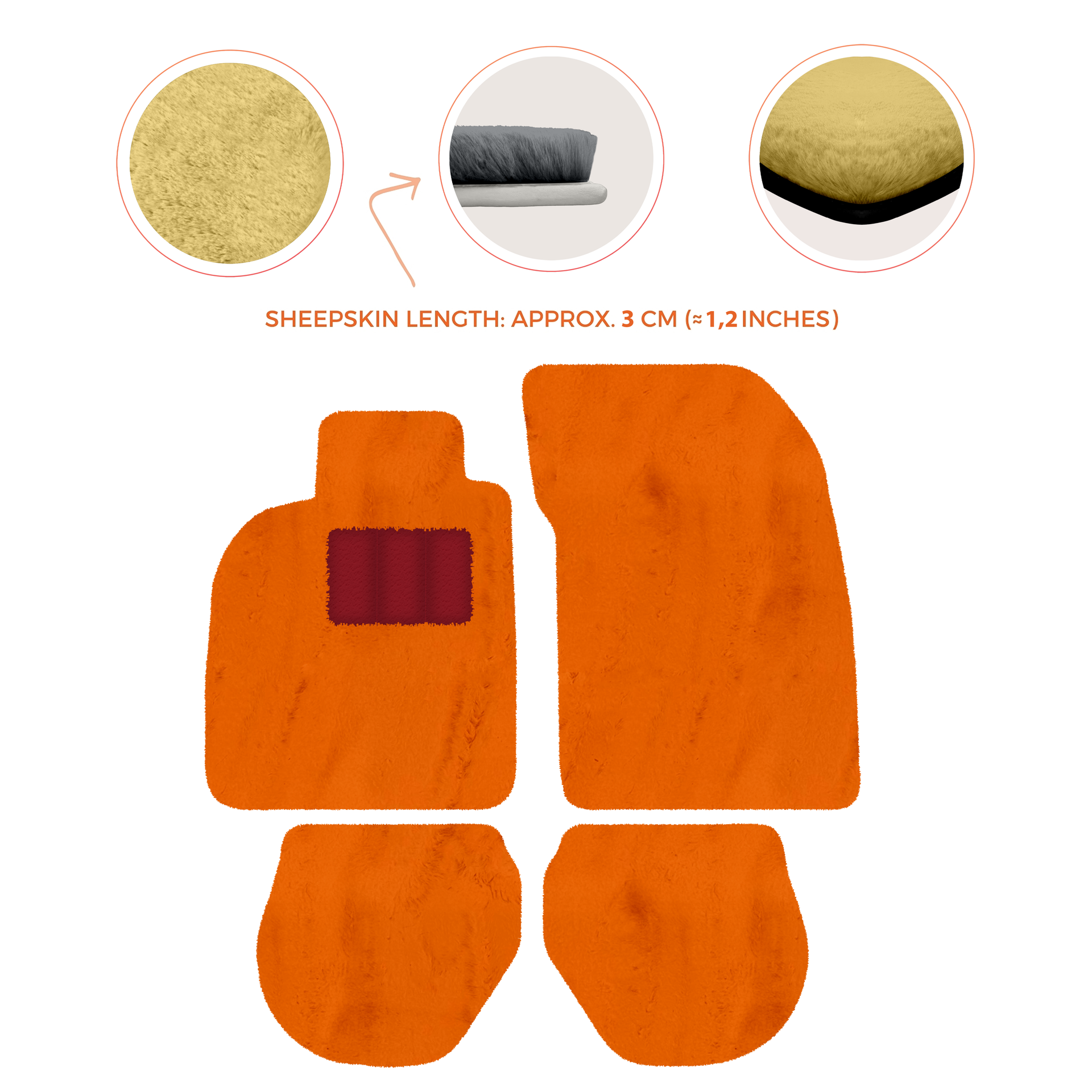 Tapis de voiture gris pour Porsche 911 - 993 (1994-1998) - AutoWin