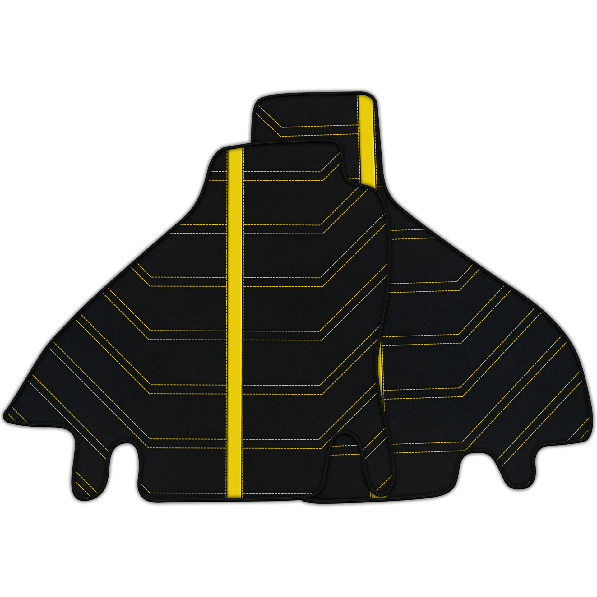 Premium Custom Leather Floor Mats for Ferrari 328 GTS (1985-1989)