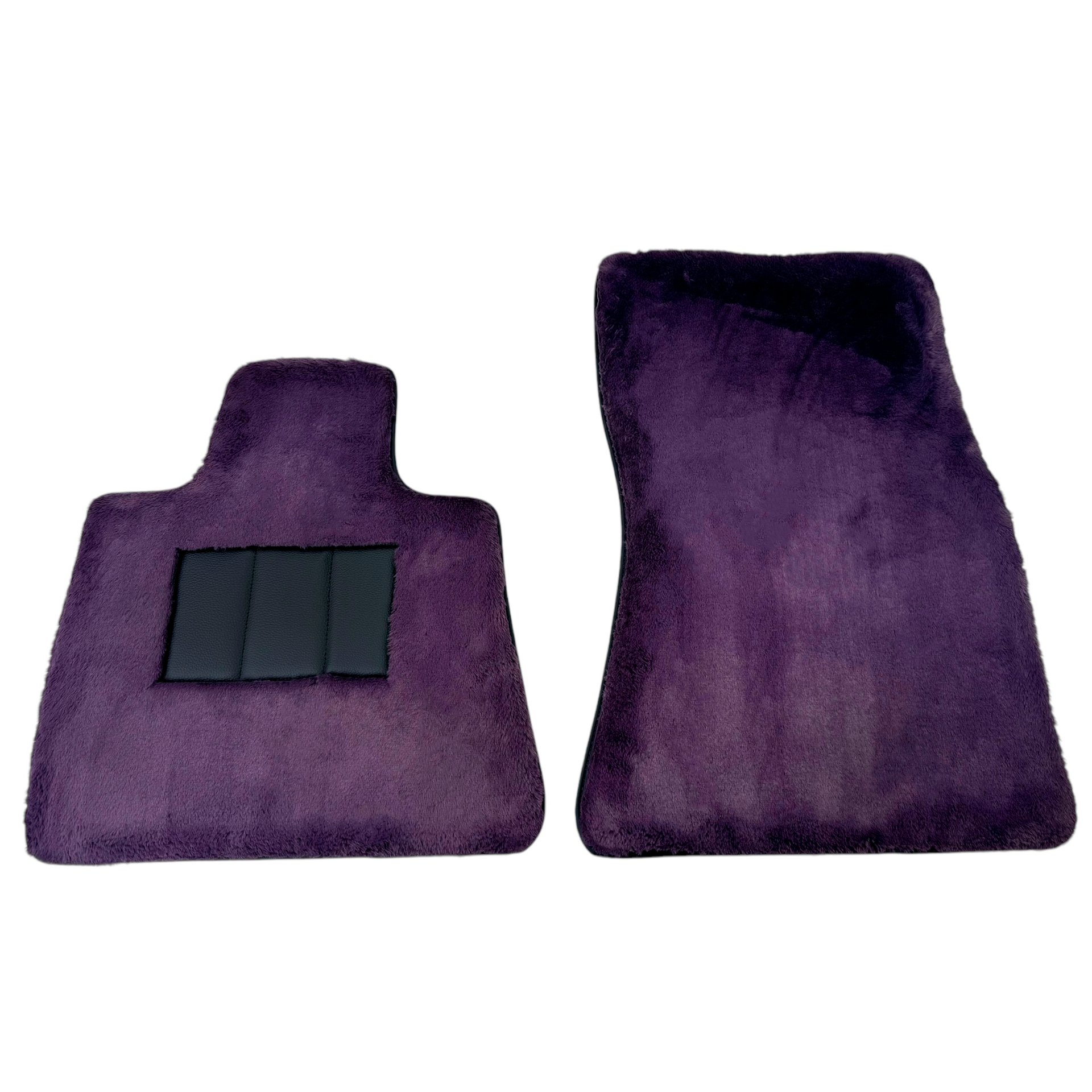 Purple Sheepskin Floor Mats for Rolls-Royce Cullinan (2018-2025)