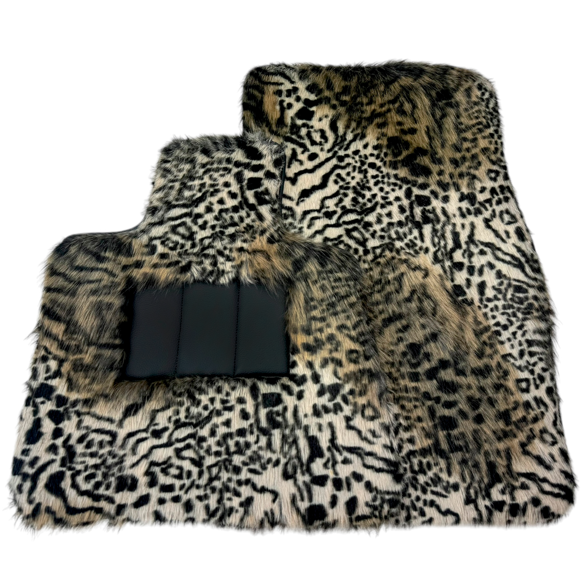 Leopard Fur Floor Mats for Rolls-Royce Cullinan (2018-2025)