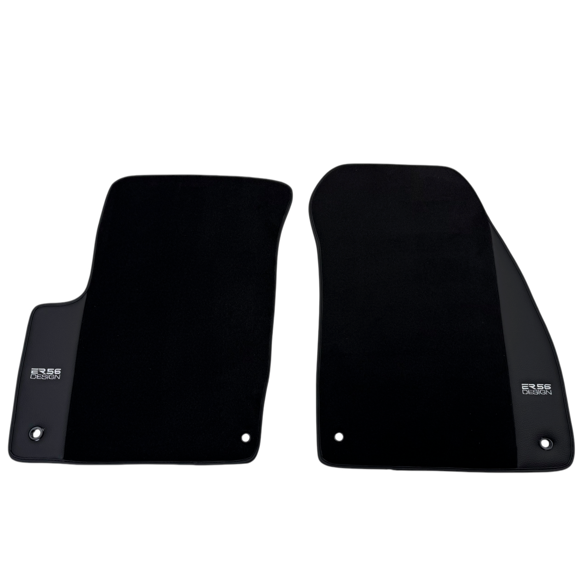 ER56 Design Black Floor Mats for Chevrolet Lumina Sedan (1995-2001) with Leather