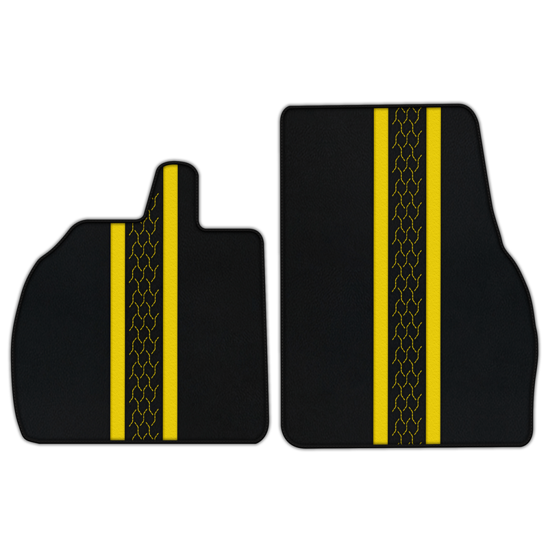 Customizable Leather Floor Mats with AW20 Pattern for Lamborghini Temerario (2025-2026)