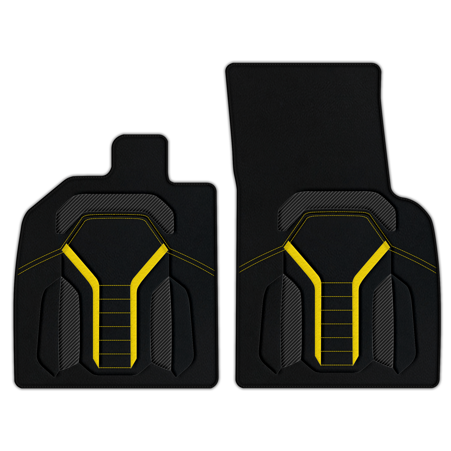 Customizable Luxury Leather Floor Mats for Audi R8 (2015-2023)