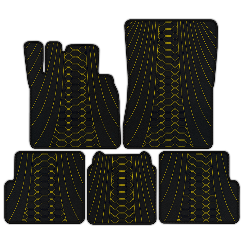 Customizable Leather Floor Mats with AW36 Pattern for Mercedes Benz G-Class W463 (2008-2018)