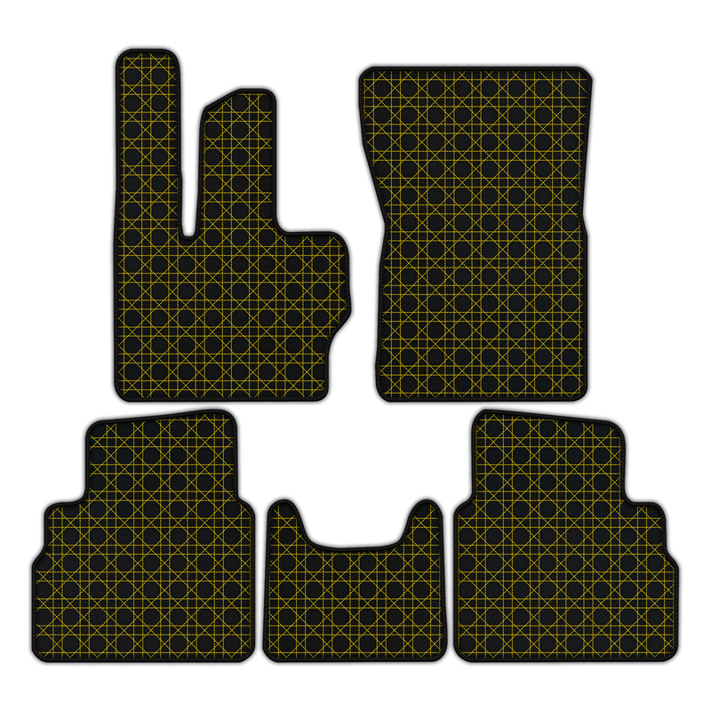 Customizable Leather Floor Mats with AW05 Pattern for Mercedes Benz G-Class W463 (2018-2023)