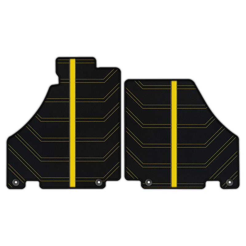 Customizable Leather Floor Mats A1 Edition for Ferrari 360 (1999-2005)