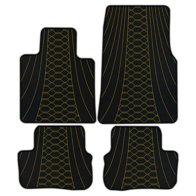Customizable Leather Floor Mats with AW36 Pattern for Rolls Royce Spectre (2023-2024)
