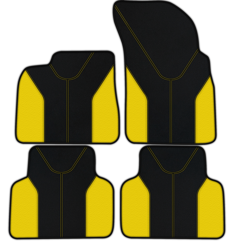 Customizable Leather Floor Mats with AW27 Pattern for Lamborghini Urus (2018-2024)