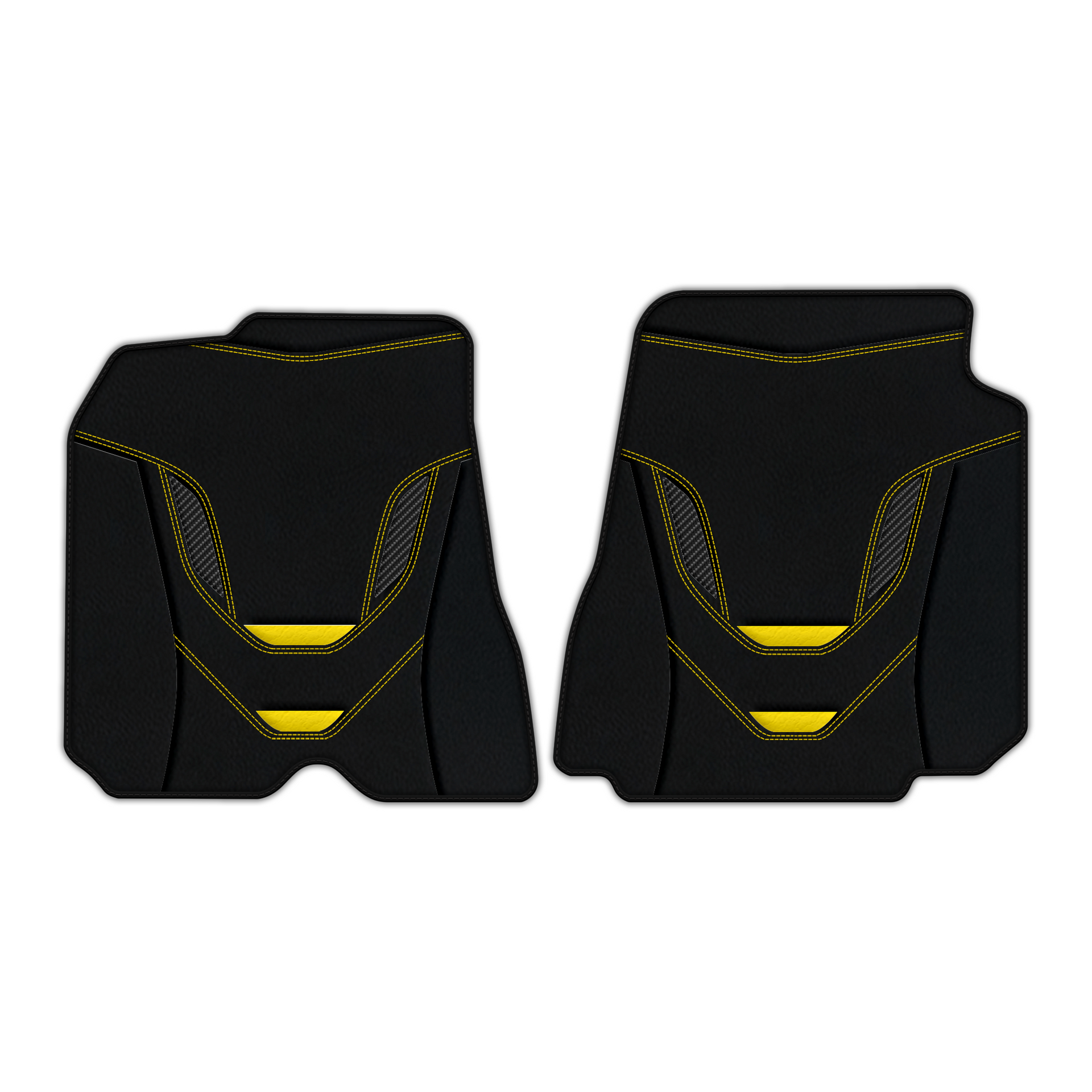 Custom Leather Floor Mats for Ferrari 812 GTS - AW23 Pattern