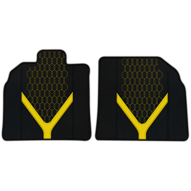 Customizable Leather Floor Mats with AW26 Pattern for Lamborghini Aventador SV (2012-2022)
