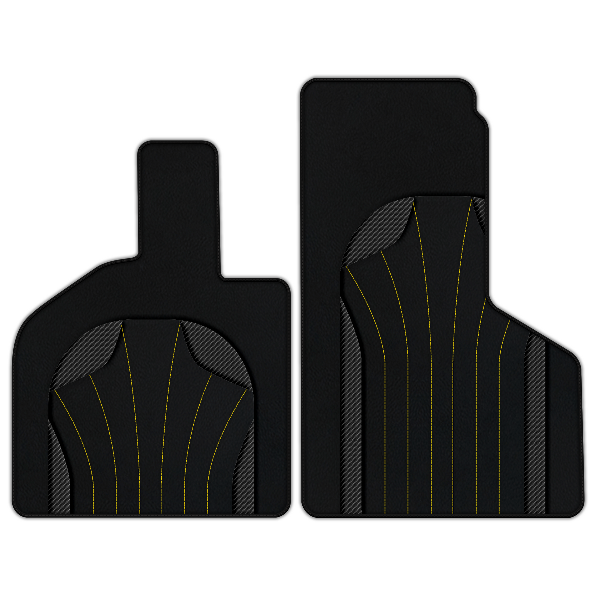 Customizable Leather Floor Mats for Lamborghini Huracan EVO 2019-2024