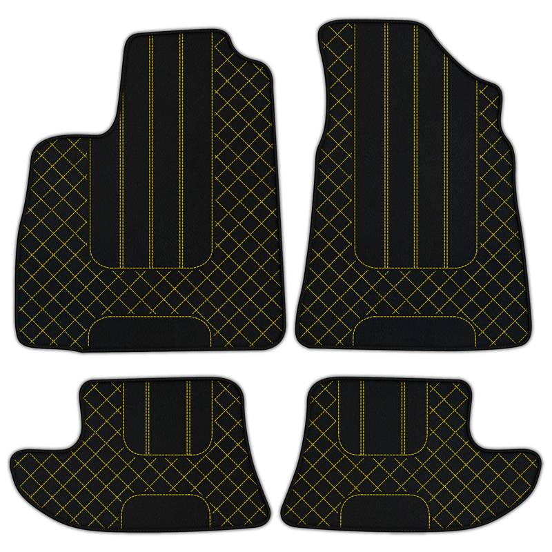 Customizable Leather Floor Mats with AW1 Pattern for Bentley Continental GT (2011-2018)