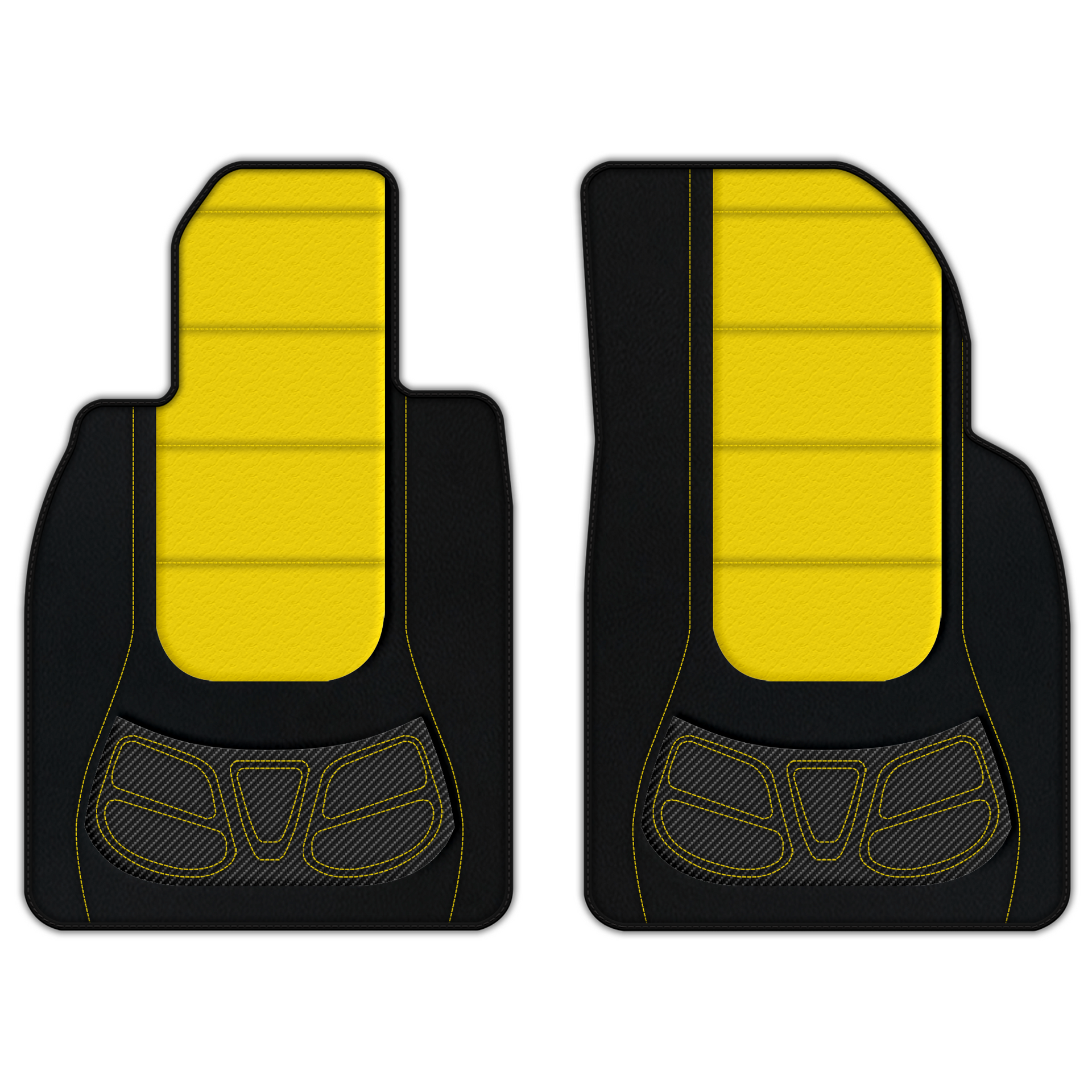 Customizable Leather Floor Mats for Porsche 911 GT3 (2013-2019)