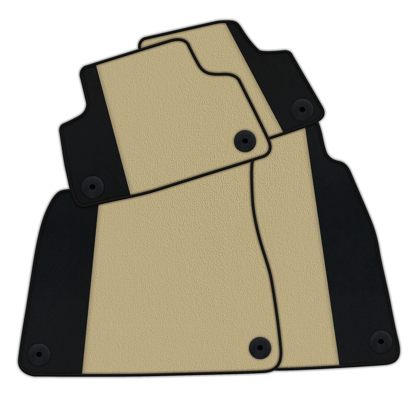 Customizable Floor Mats From Carpet With Leather for Bentley Bentayga (2015-2023)