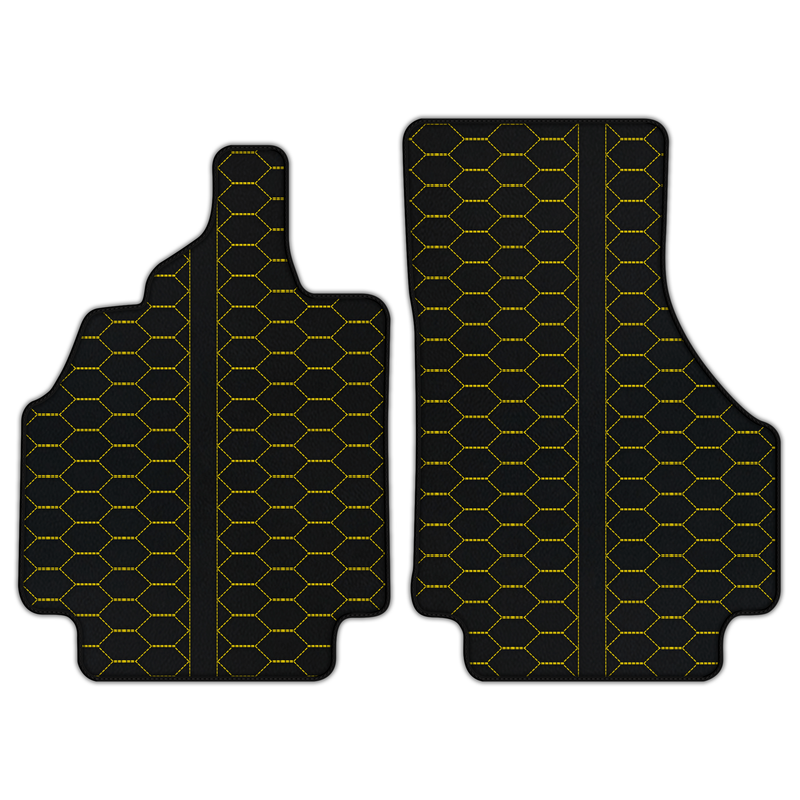Customizable Leather Floor Mats with AW40 Pattern for Audi R8 (2007-2015)
