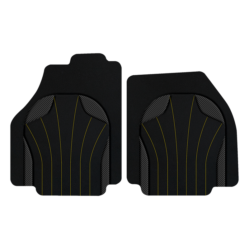 Customizable Leather Floor Mats with AW38 Pattern for Ferrari 458 Spider (2012-2015)