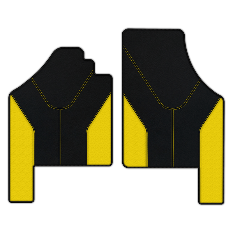 Customizable Leather Floor Mats with AW27 Pattern for Lamborghini Murcielago (2001-2010)