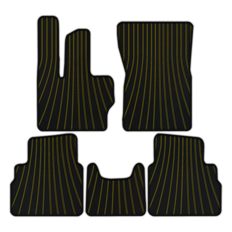 Customizable Leather Floor Mats with AW07 Pattern for Mercedes Benz G-Class W463 (2018-2023)