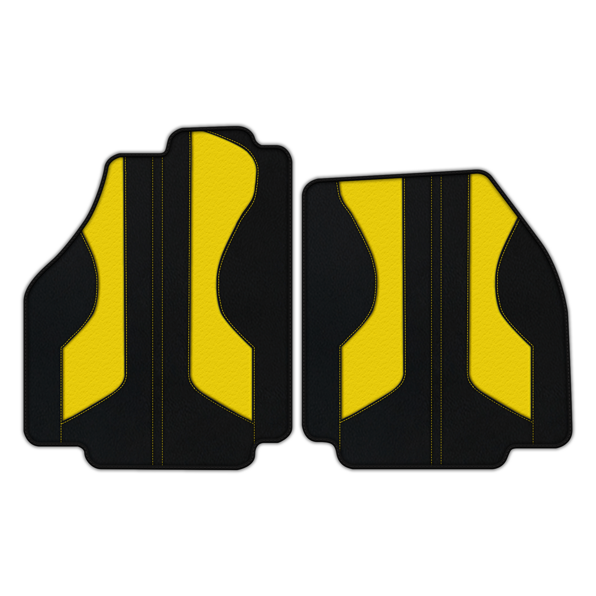 Customizable Leather Floor Mats ER56 V2 for Ferrari 488 Spider