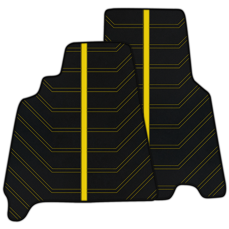 Tapis de voiture en cuir Sur mesure A1 pour Ferrari 550