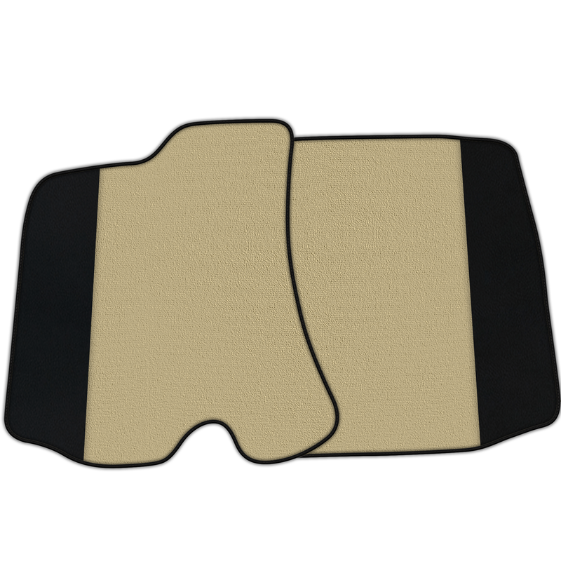 Anpassbare Fußmatten aus Teppich mit Leder für Ferrari Portofino (2018-2023)