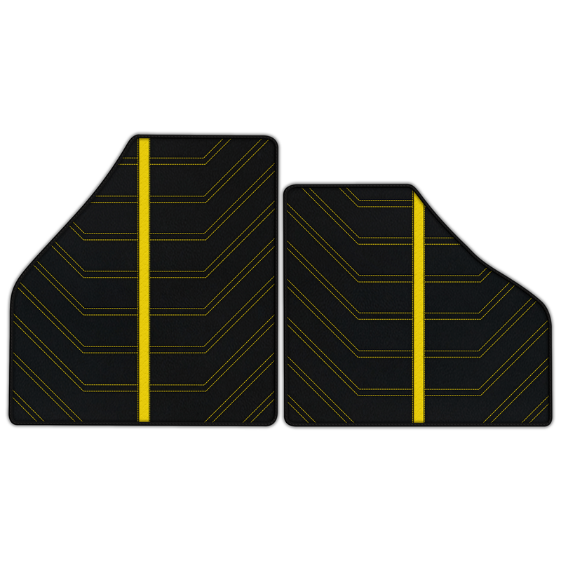 Customizable Leather Floor Mats A1 Edition for Ferrari F50 (1995-1997)
