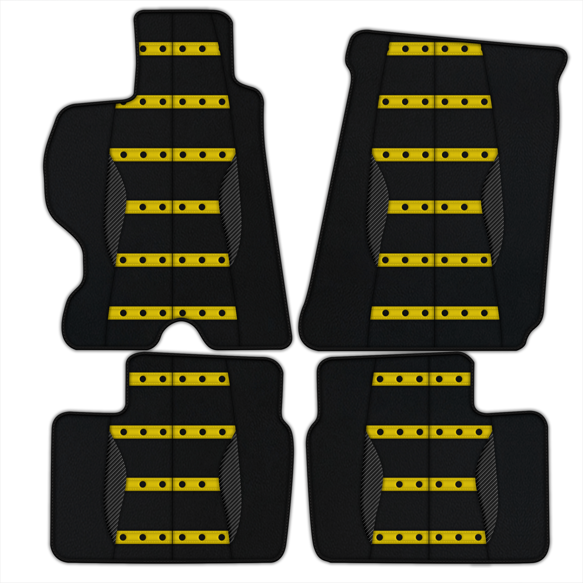 Custom Leather Floor Mats for Ferrari Purosangue - AW22 Pattern