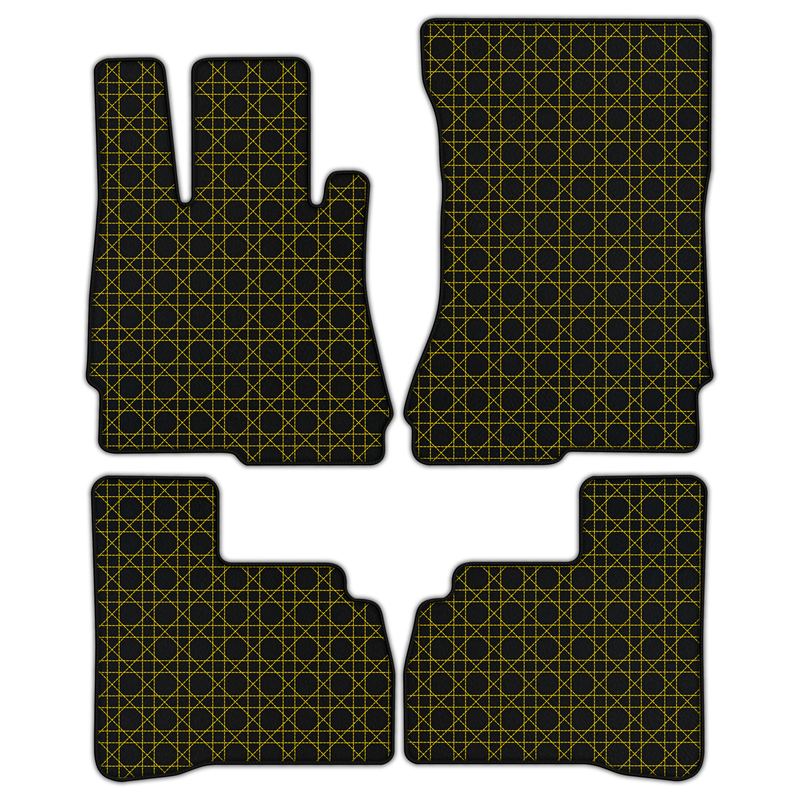 Customizable Leather Floor Mats with AW05 Pattern for Mercedes Benz S-Class W222 (2013-2020) Short Wheelbase