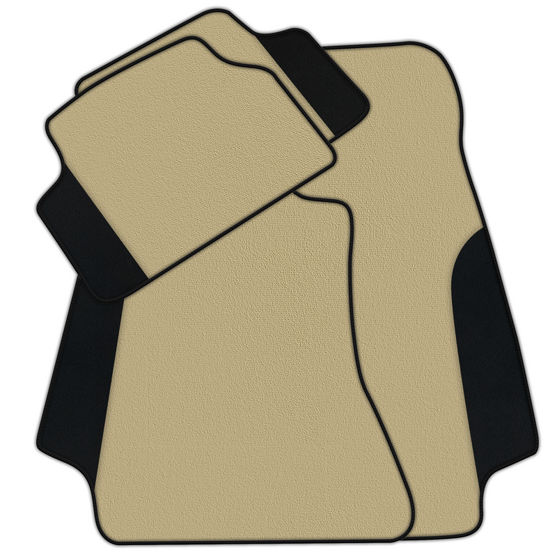 Customizable Floor Mats From Carpet With Leather for Mercedes Benz EQB-Class X243 (2022-2024)