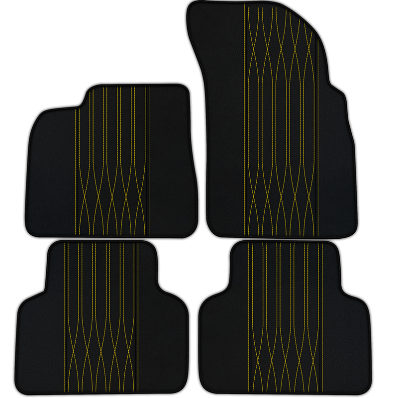 Customizable Leather Floor Mats with AW33 Pattern for Bentley Flying Spur (2005-2013)