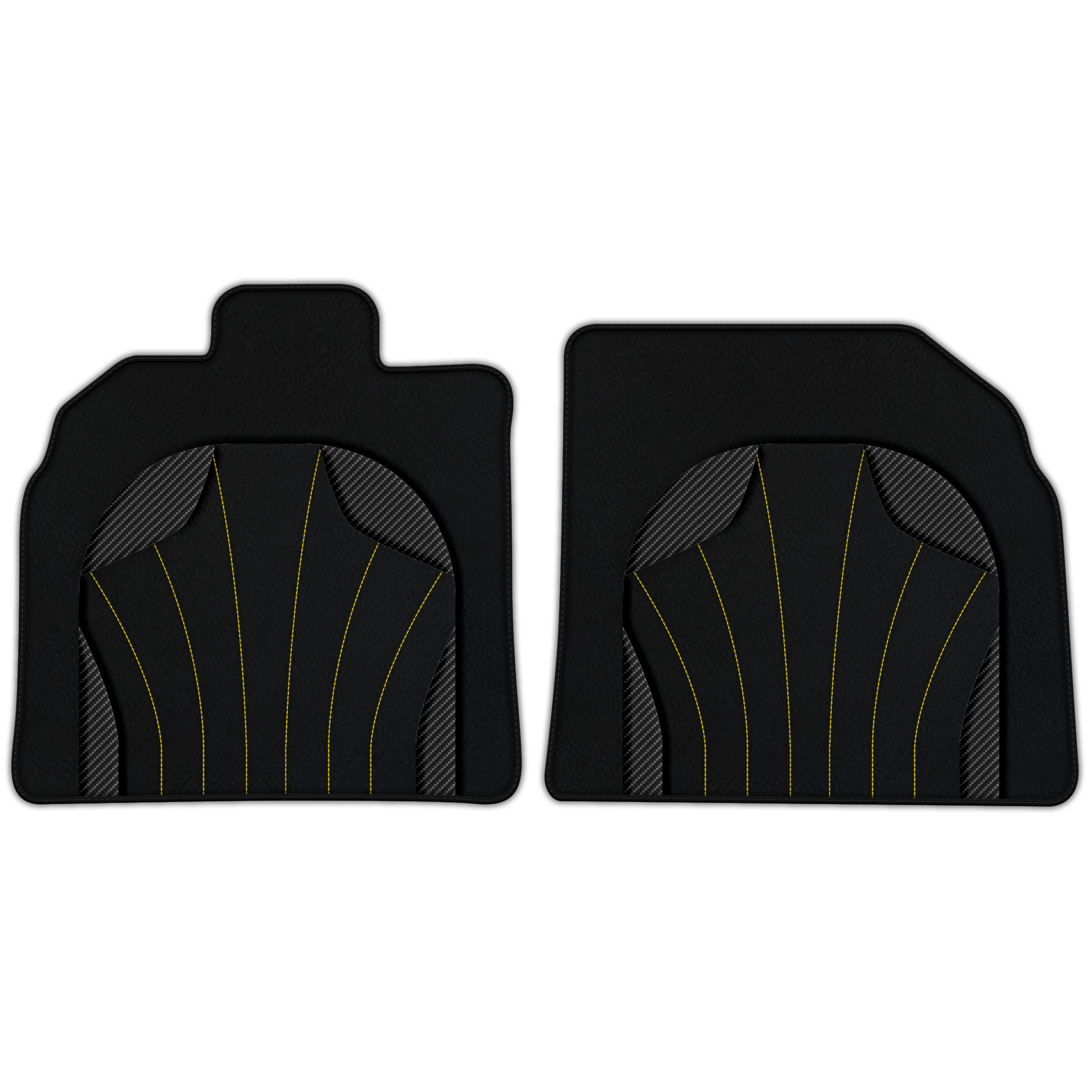Custom Leather Floor Mats for Lamborghini Aventador SV (2012-2022)