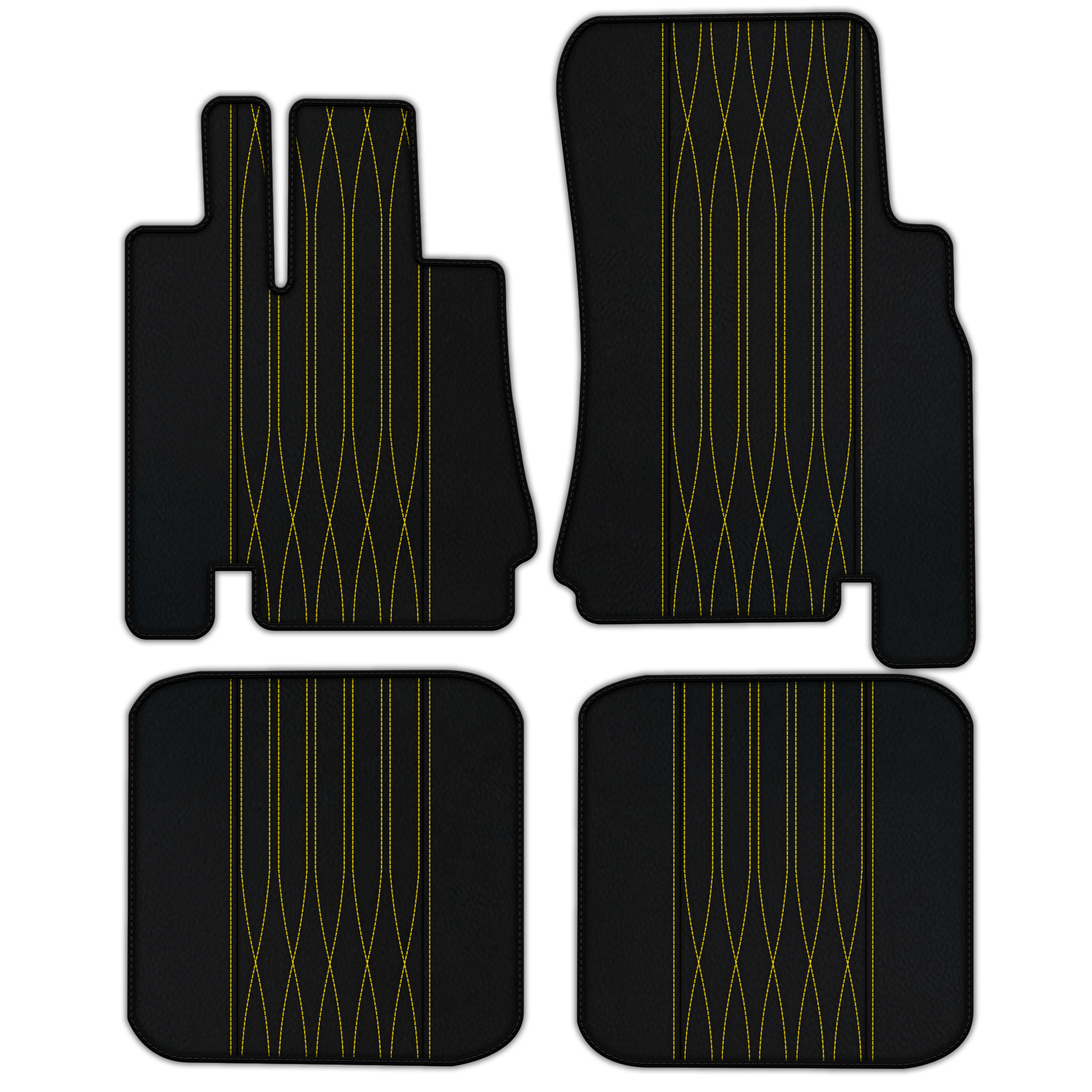 Customizable Leather Trunk Floor Mats with AW1 Pattern for Bentley Green Label (1998-2009) - AutoWin