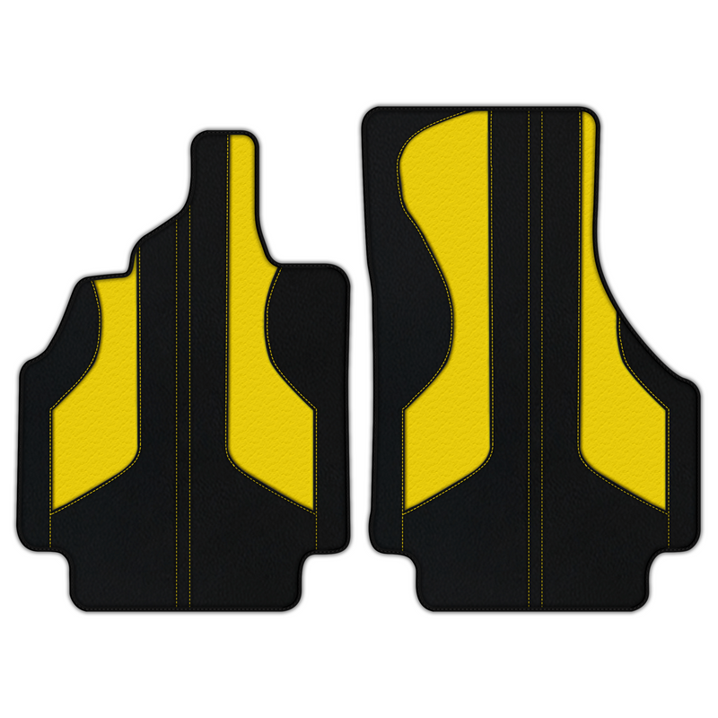 Customizable Leather Floor Mats with Pattern ER56 V2 Edition for Audi R8 (2007-2015)